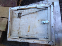 RV hatch door