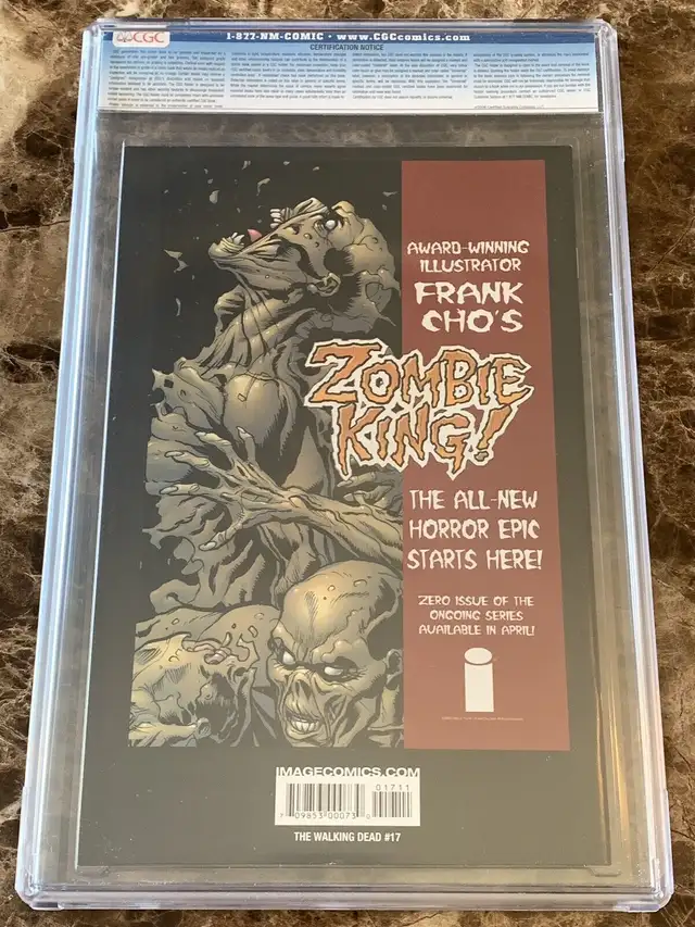 Walking Dead #17 CGC 9.6 in Comics & Graphic Novels in Windsor Region - Image 4