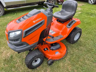 Husqvarna lawn tractor, View more