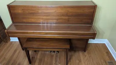 Yamaha upright piano, View more