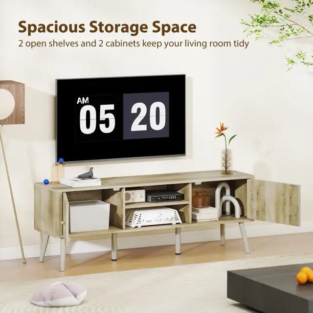 TV Stand for 65 Inch Television, Entertainment Center in TVs in Markham / York Region - Image 6