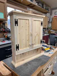 Bathroom Cabinet handcrafted, wall mount
