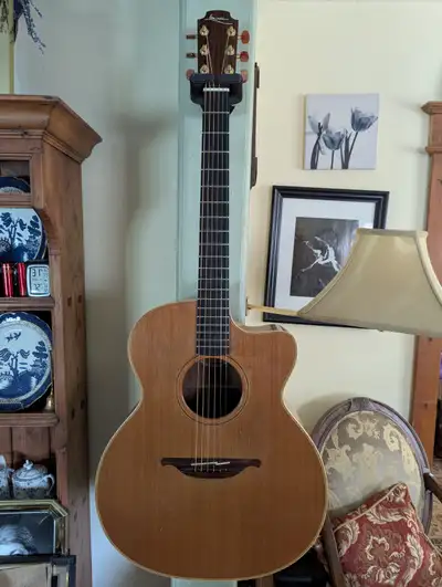 Here's a hand-built Lowden O-23 cutaway from the early 2000s (O stands for original George Lowden bu...