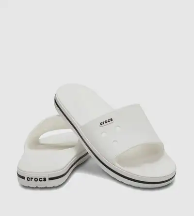 Crocs Crocband Iii Round Toe Slides - White Size 13, View more