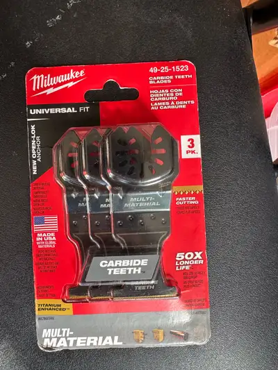 Milwaukee 49-25-1523 Carbide Teeth Multi-Material Blades, View more