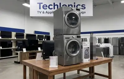 Washer Dryer Set - LG Front Load WM3400CV / DLE3400V, View more