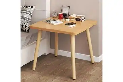 New Minimalist Wooden Side Table, View more