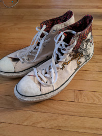 Grateful dead converse shoes