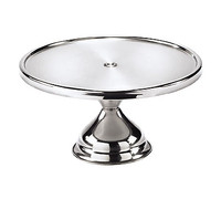 *LIKE NEW* Cake Pie Pizza Stand STAINLESS STEEL