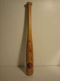 BLUE JAYS PROMOTIONAL WOODEN BAT WORLD SERIES CHAMPIONS SIGNED