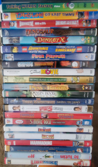 Children DVD Movies & Cartoons, $30 for 22, in Orleans ON