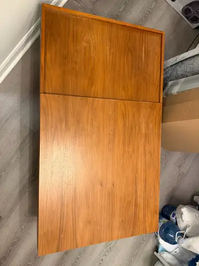 Structube - EVO walnut veneer lift-top storage coffee table, View more