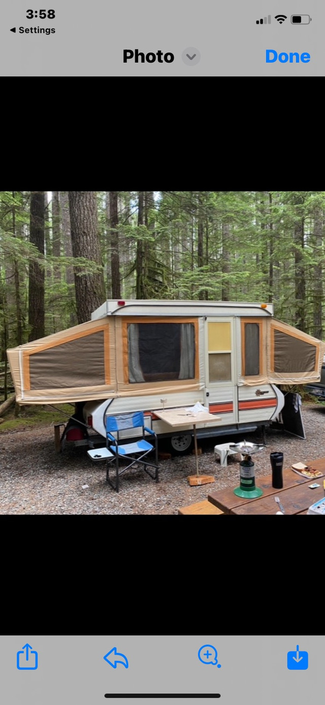 ‘78 Bonair tent trailer for  in Travel Trailers & Campers in Penticton
