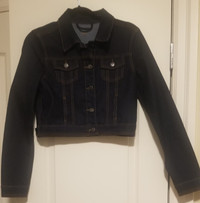 RW & Co. Dark blue jean jacket