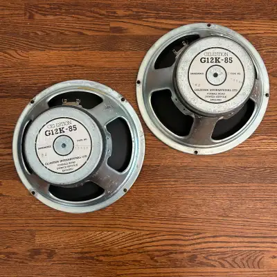 Celestion G12K-85 16ohm Made in England Guitar Speaker Pair, View more