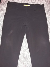 LOLE Moisture Wicking Travel Pants, sz 10, black