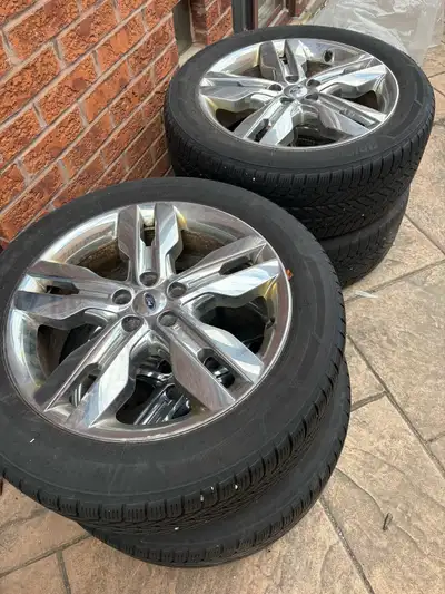 Set of 4 tires - 245/50R20 in excellent condition. They’ve only been used for 1.5 seasons with plent...