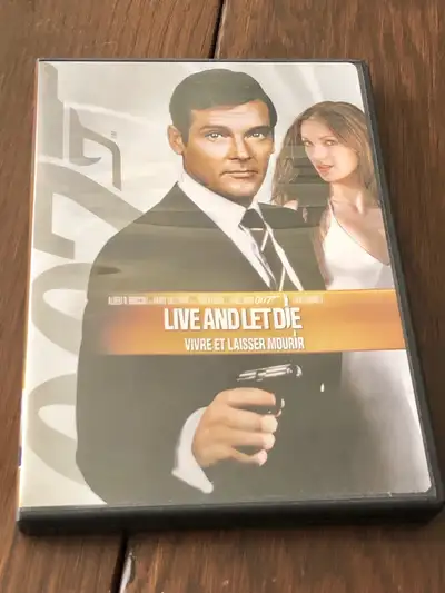 Roger Moore Live Let 007 James Bond DVD 70s Action Movie, View more