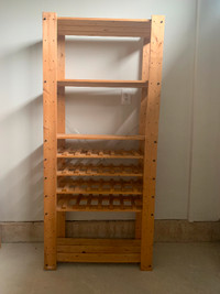 IKEA Sten Shelf Unit with wine rack