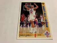 91-92 Upper Deck#70 Charles Barkley NBA All-Star Team Basketball