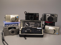 Point & Shoot, Various 35mm Film & Digital Cameras