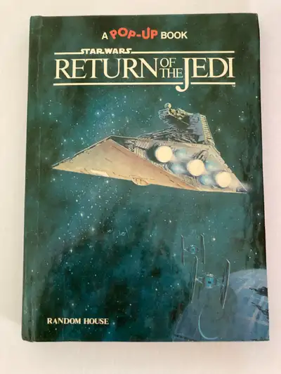 Vintage Star Wars Return of the Jedi  pop-up book HC (1983), View more