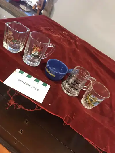 10 shot glasses mostly USA , View more