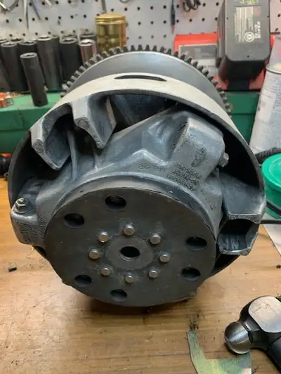 Nice primary drive clutch with ring gear removed from a running 2007 800REV will fit 2003 through 20...