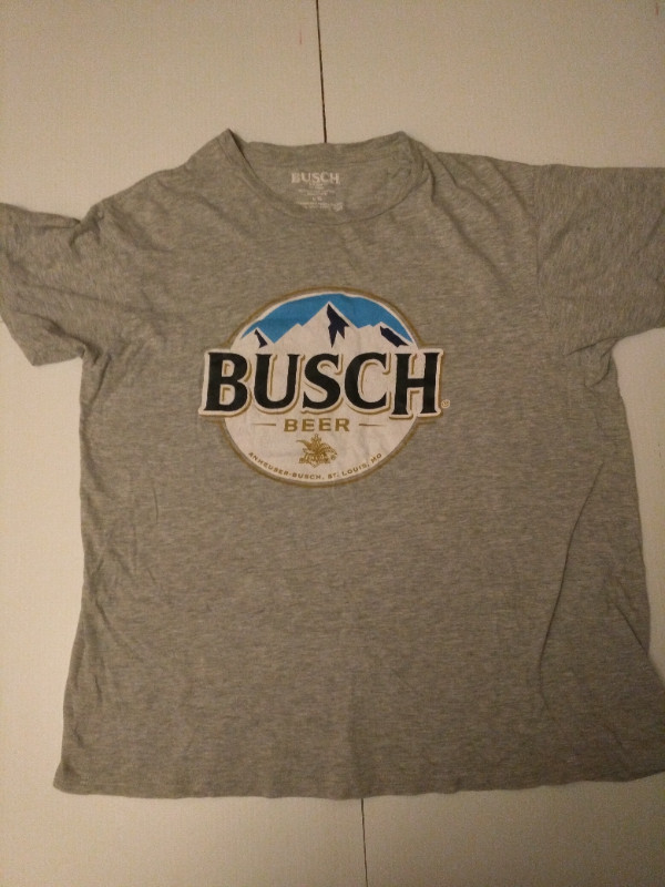 shirt: Busch Beer Vintage Label dans Hommes  à Cambridge