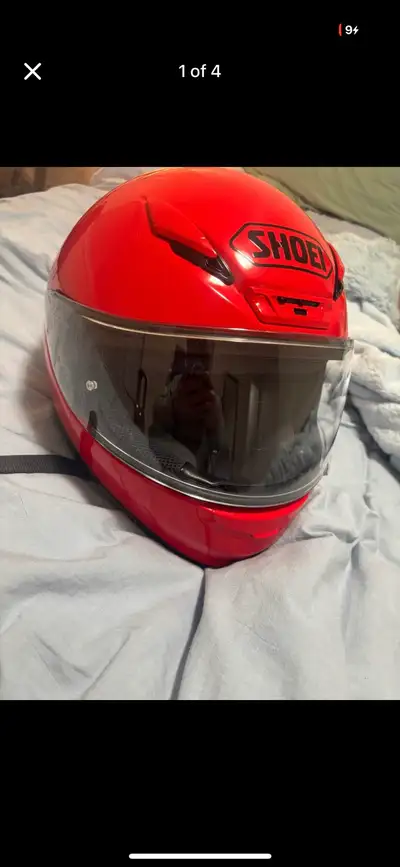 Only worn once for 2 hours , Sz XL Shoei Helmet. Smells brand new like store you can tell it’s never...