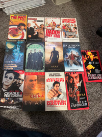 VHS vintage movie lot 