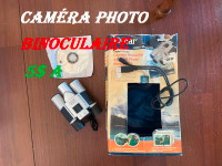 Caméra photo binoculaire
