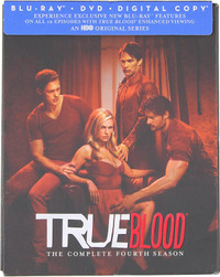 True Blood: 4th Season (Blu-ray / DVD + Digital Copy) new wraped