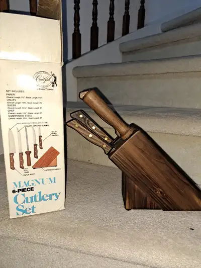 Good Condition 6 - Piece Cutlery Set, View more