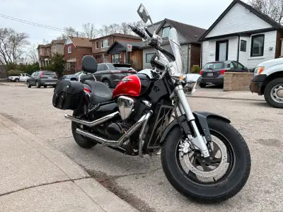 Selling motorcycle due to family - small child and large dogs don't make great bike companions New t...