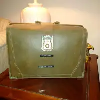 Patinaed briefcase