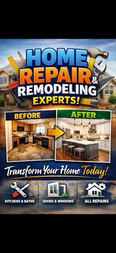 remodeling and repair, View more