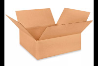 Cardboard boxes for moving, storage, shipping. 18 x 18 x 6