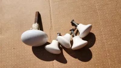 vintage ceramic door knob and kitchen cabinet knob, View more