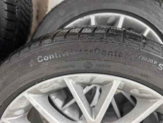 Genuine BMW 17" wheels and Continental tires in Tires & Rims in Kitchener / Waterloo - Image 8
