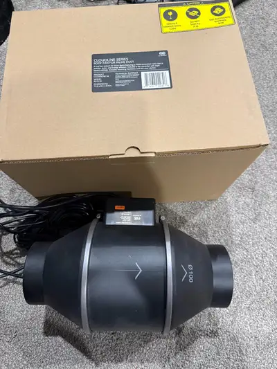 Ac infinity 6 inch new fan and 4 inch used fan , View more