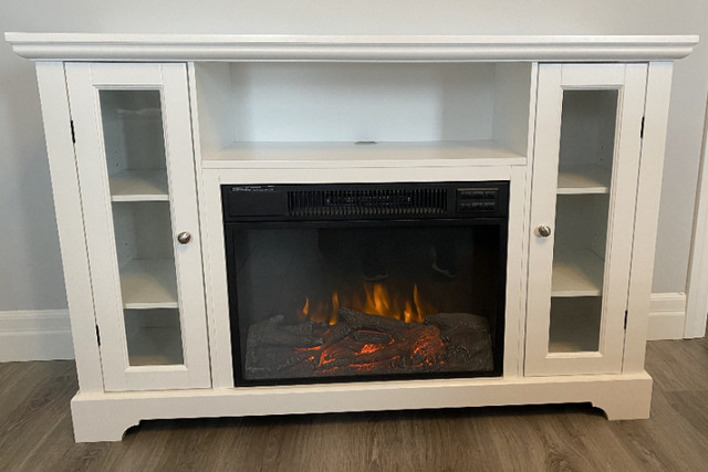 Electric Fireplace TV Stand in TV Tables & Entertainment Units in Trenton