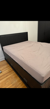 URGENT MOVING SALE ( Queen IKEA Bed) 