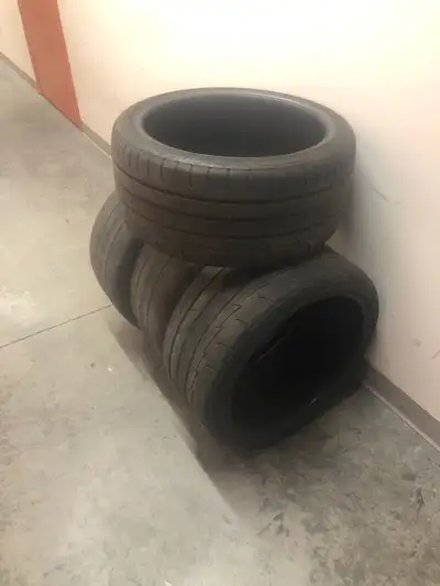 Firestone FireHawk Indy 500 255/35R/18 1300 new Some fun left in them.