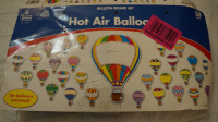 CARSON DELLOSA HOT AIR BALLOON BULLETIN BOARD SET