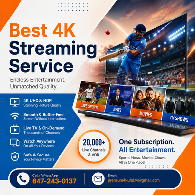 For more information Whatsapp at # +1 (647)-243-0137 Email # premium4kuhd.tv@gmail.com