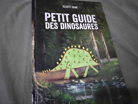 Livre Petit guide des dinosaures Édition Multi Mondes enfants