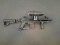 Tippmann Project Salvo with cyclone hopper