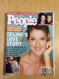 People Weekly Celine Dion cover October 23, 2000