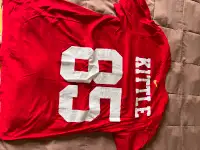 Selling 7 sport jersey shirts, NFL, NHL and MLB